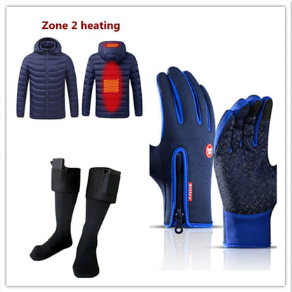 Waterproof touchscreen winter gloves 