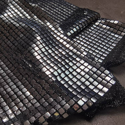 Designer Laser Clothing Bag Fashion Catwalk Wedding Mirror Fabric