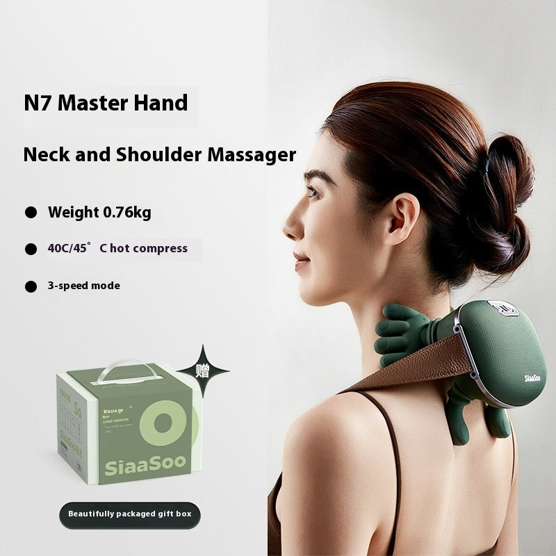 Electric Neck And Shoulder Muscle Massager Wireless Shoulder.