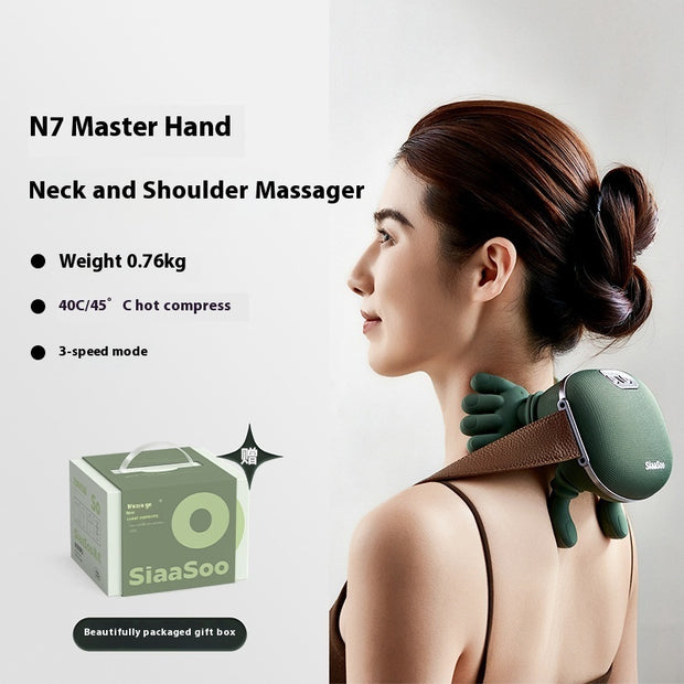 Electric Neck And Shoulder Muscle Massager Wireless Shoulder.