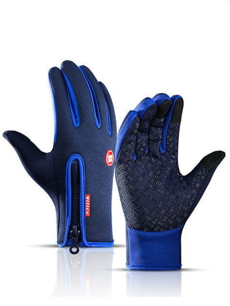 Waterproof touchscreen winter gloves 