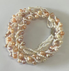 Natural Freshwater Pearl Short Necklace