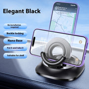 Foldable Magnetic Car Phone Holder with Strong Suction
