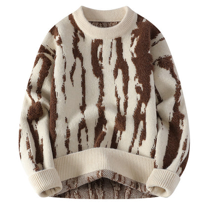 Loose And Lazy Knit Base Layer Thickened Warm Top