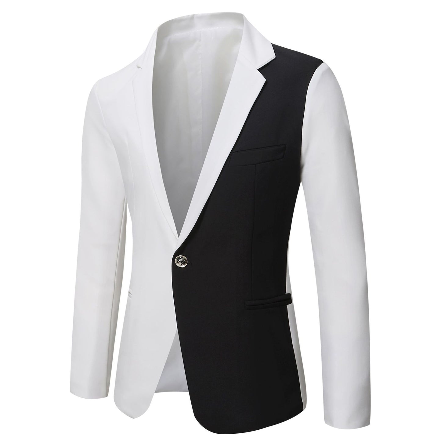 Men's Multicolor Slim-fit Blazer – Stylish Formal Jacket