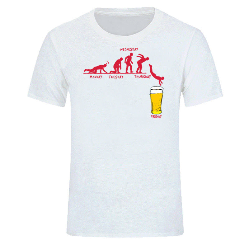 Print Fashion Trend Short Sleeve