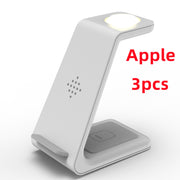 3 in 1 Wireless Fast Charging Station and Phone Stand