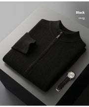 Men's Double-Strand Thick Wool Suit Cardigan – Warm & Stylish