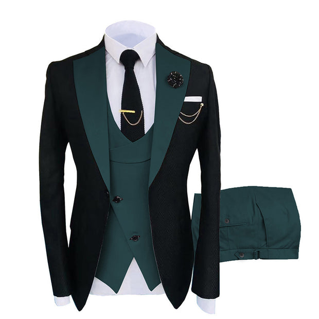 Men's Suit Vest and Pants Set – Formal Business Attire
