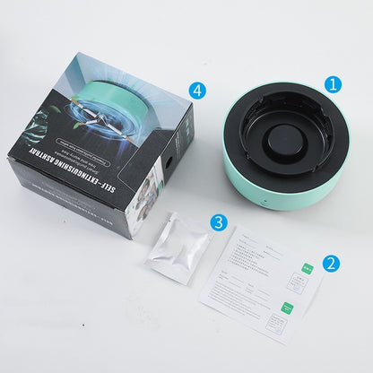 Portable Smoke Removal Air Purifier Ashtray for Car and Home