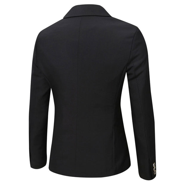 Men's Multicolor Slim-fit Blazer – Stylish Formal Jacket