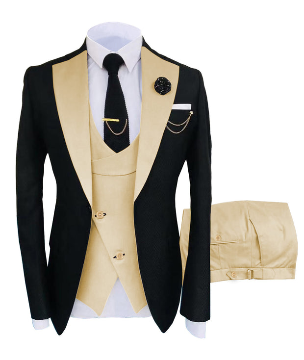 Men's Suit Vest and Pants Set – Formal Business Attire