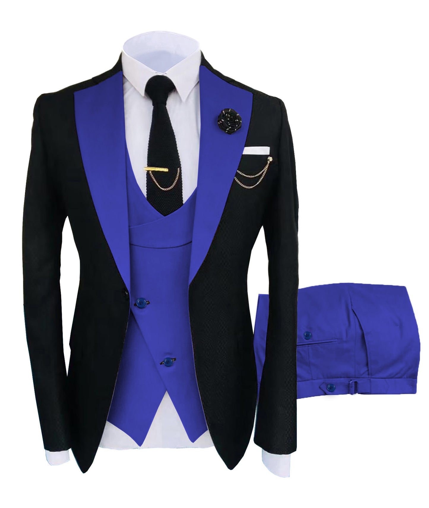Men's Suit Vest and Pants Set – Formal Business Attire
