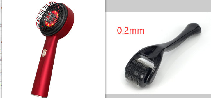 Electric Massage Comb with Red Light Therapy & Scalp Care