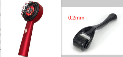 Electric Massage Comb with Red Light Therapy & Scalp Care