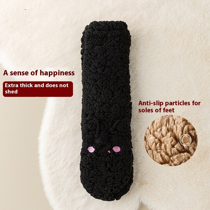 Warm Velvet Thick Non-Slip Winter Floor Socks