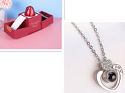 Metal Rose Necklace Gift Box – Romantic Jewelry for Her