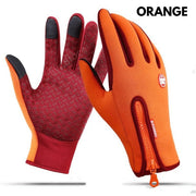 Waterproof touchscreen winter gloves 
