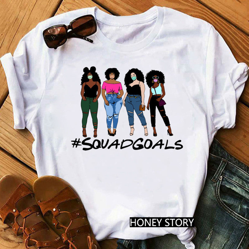 Girls print T-shirt
