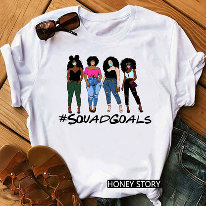 Girls print T-shirt