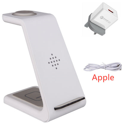 3 in 1 Wireless Fast Charging Station and Phone Stand