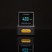 Trendy Mini Transparent WiFi Weather Display Clock