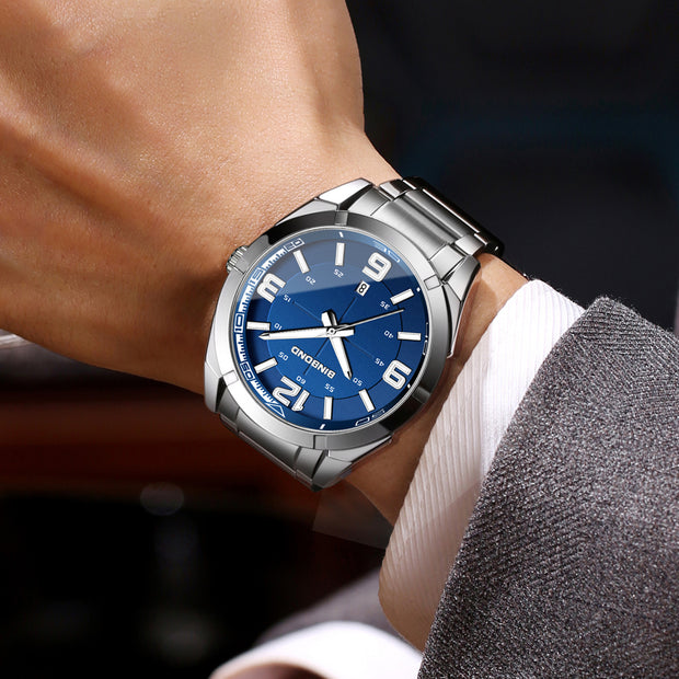 Large Digital Steel Belt Men's Watches Watch