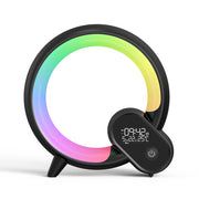 Q Light Sunrise Alarm Clock with Bluetooth and Colorful Glow