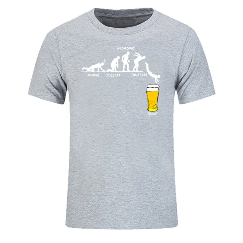 Print Fashion Trend Short Sleeve