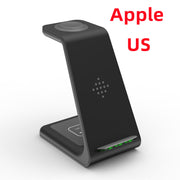 3 in 1 Wireless Fast Charging Station and Phone Stand