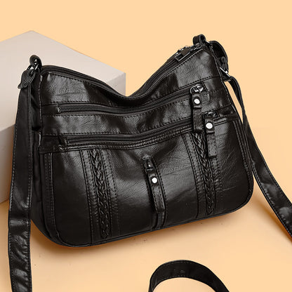 Leather Shoulder Messenger Bag Fashion All-match