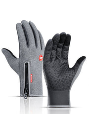 Waterproof touchscreen winter gloves 