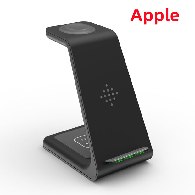 3 in 1 Wireless Fast Charging Station and Phone Stand