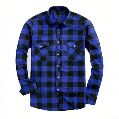 Flannel Plaid Shirt For Men All Seasons