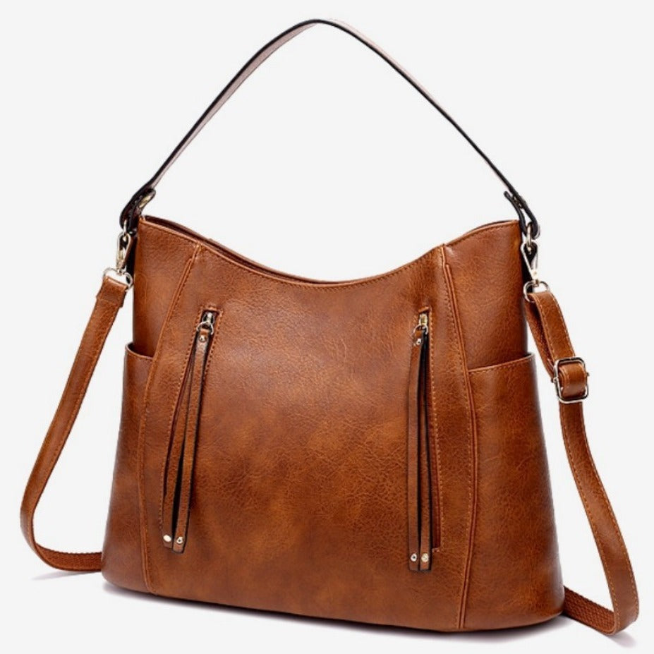 Luxury Leather Women’s Messenger Handbag
