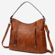 Luxury Leather Women’s Messenger Handbag