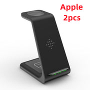 3 in 1 Wireless Fast Charging Station and Phone Stand