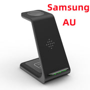 3 in 1 Wireless Fast Charging Station and Phone Stand