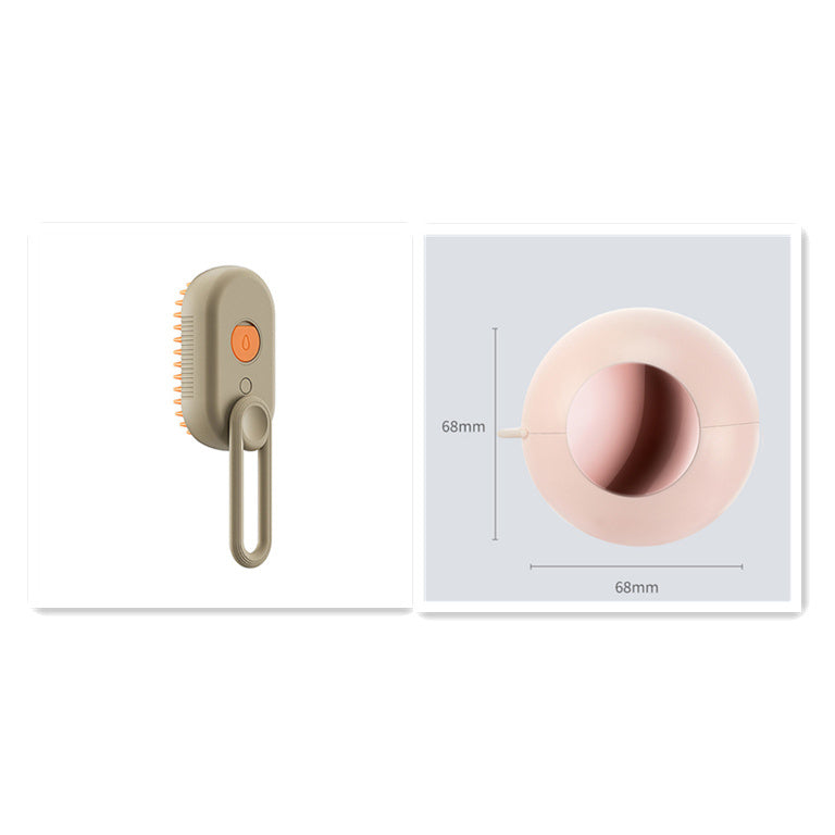 3-in-1 Steamy Hair Removal Pet Brush