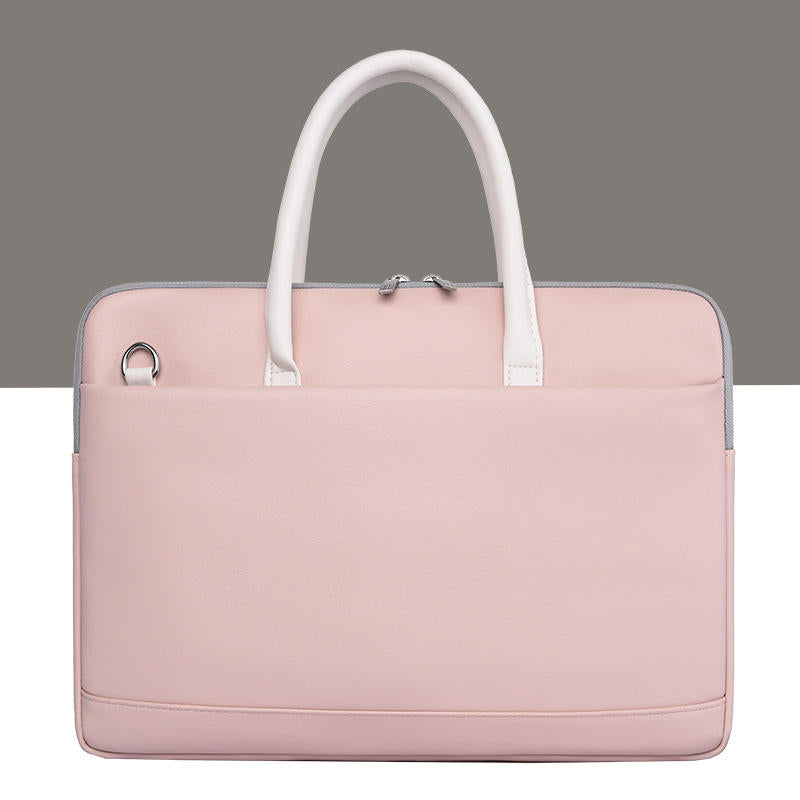 Shockproof Waterproof Laptop Shoulder Bag – Protective Notebook Carry Case