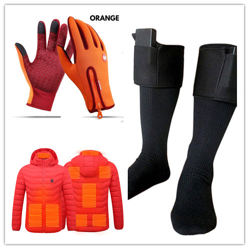 Waterproof touchscreen winter gloves 