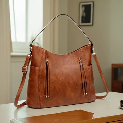 Luxury Leather Women’s Messenger Handbag