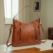 Luxury Leather Women’s Messenger Handbag