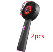 Electric Massage Comb with Red Light Therapy & Scalp Care