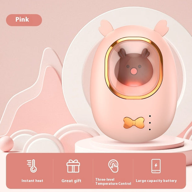 Portable Rechargeable Hand Warmer for Hiking & Camping