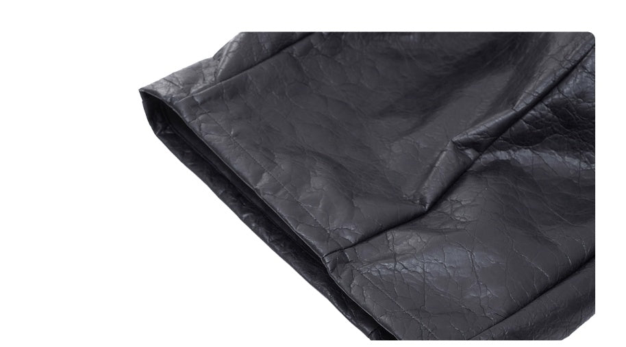 Men's Deconstructed PU Leather Pants or Top – Autumn Street Style