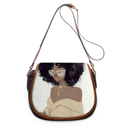 Luxury Print Shoulder  Bag for Women PU Leather