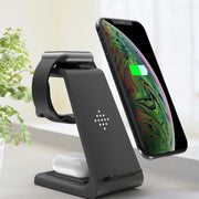 3 in 1 Wireless Fast Charging Station and Phone Stand