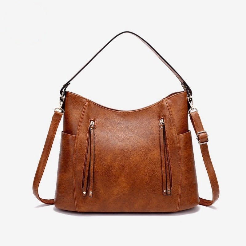 Luxury Leather Women’s Messenger Handbag