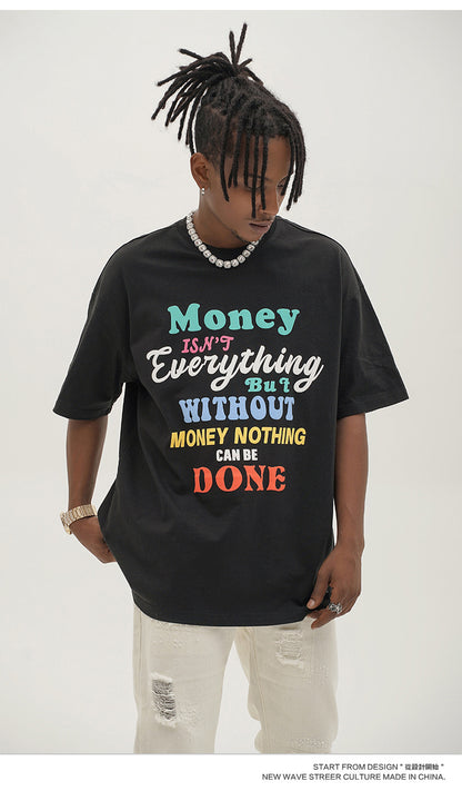 Men's Trendy Foam Print T-shirt